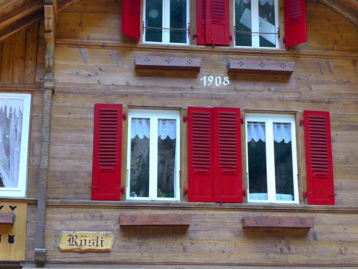 Apartment Roesli By Interhome Stechelberg Exterior foto